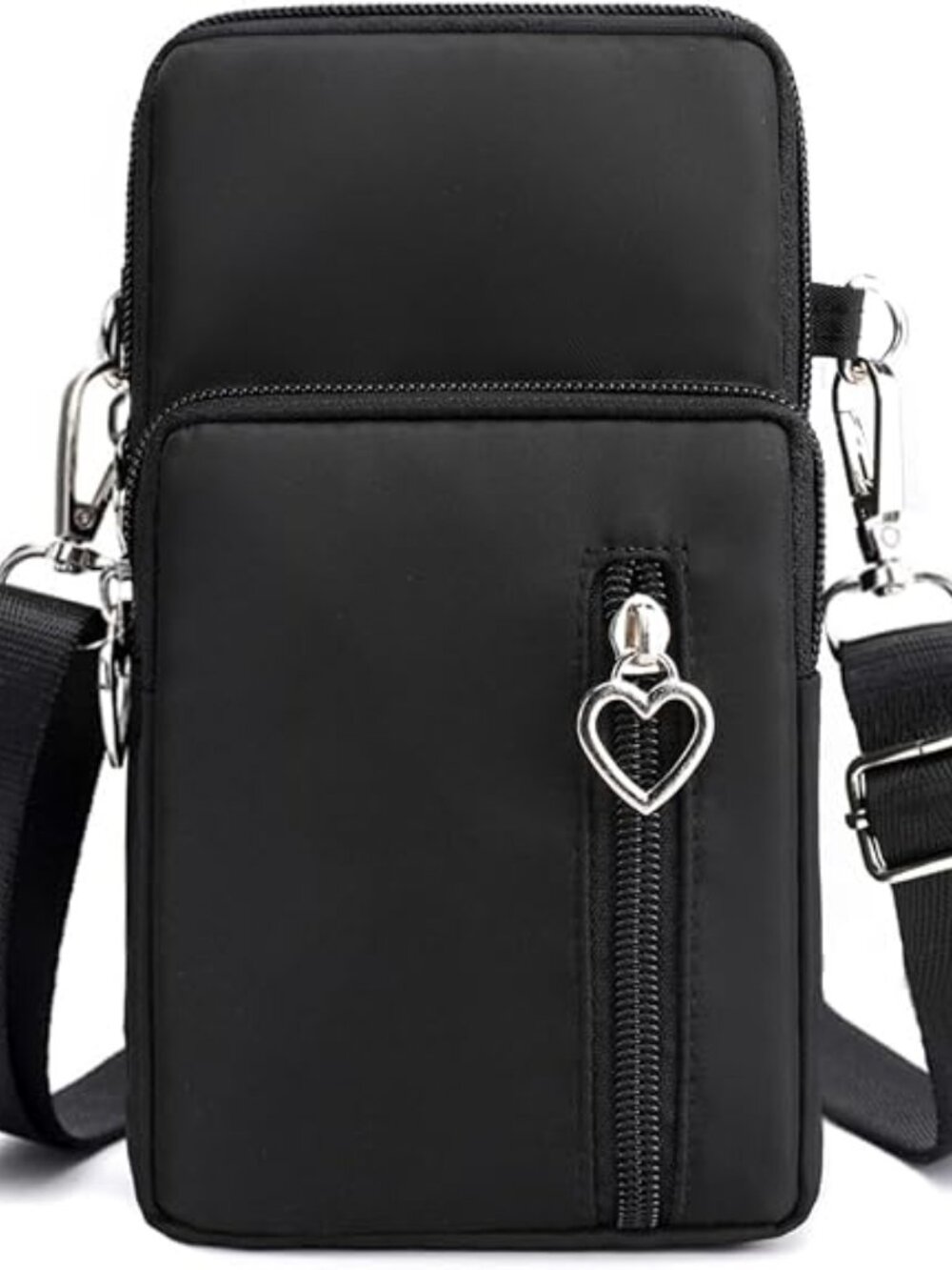 JANKS Small Crossbody Bag for Women Mini Cell Phone Purse Nylon - Picture 6 of 6